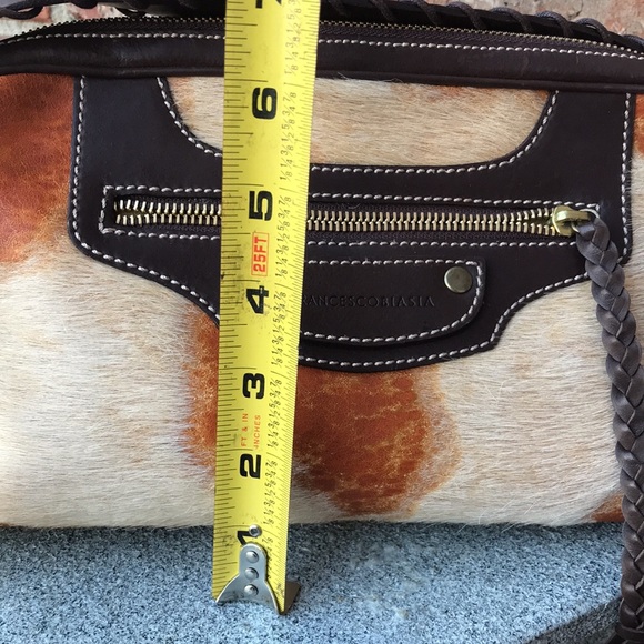 🚨B2G1 FRANCESCO BIASIA Animal Print Faux Fur Vintage Purse - Picture 7 of 10